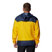 West Virginia Columbia Flash Challenger II Windbreaker Jacket